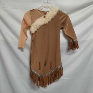 Walt Disneyland Resorts Walt Disney World Pocahontas Dress Size Child 6-8